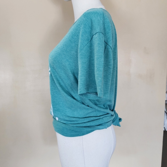 Green "Feelin Willie Lucky" Tee, Women's L - Picture 2 of 7